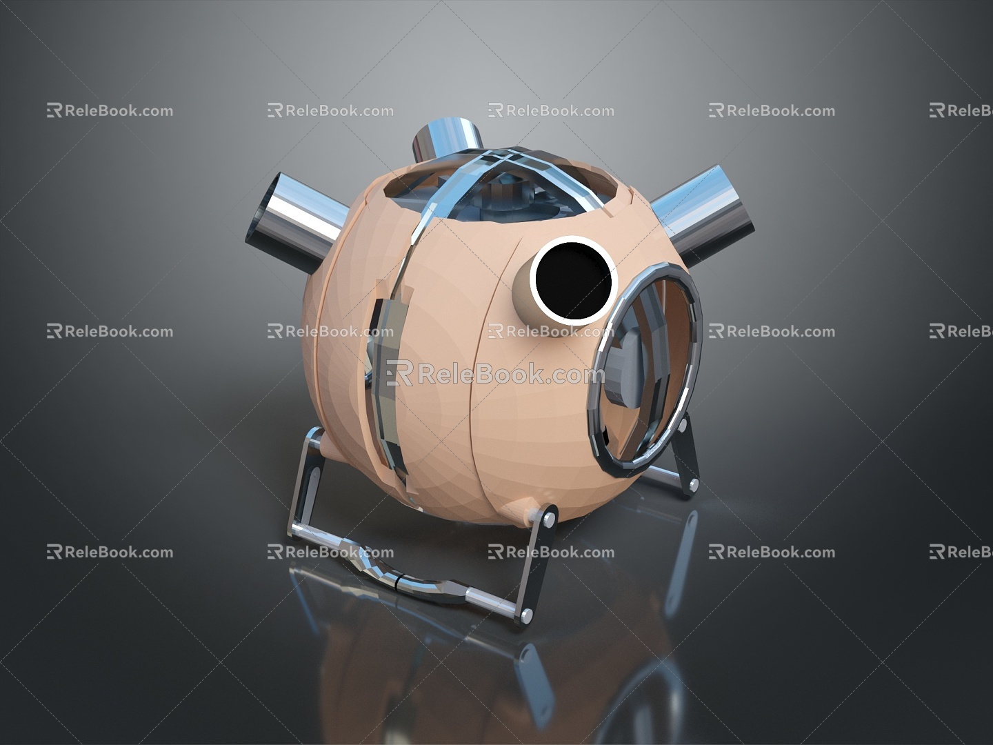 Sci-fi Capsule Space Capsule Hibernation Capsule Freezing Capsule Rest Capsule Rest Capsule 3d model