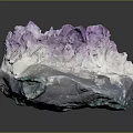Natural Purple White Green Crystal Cluster Decorative Ornament For Home Tabletop