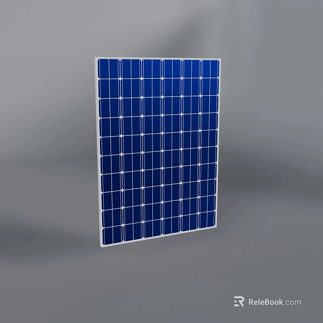 High Efficiency Industrial Solar Panel Equipment For Renewable Energy Power Generation 3d model 