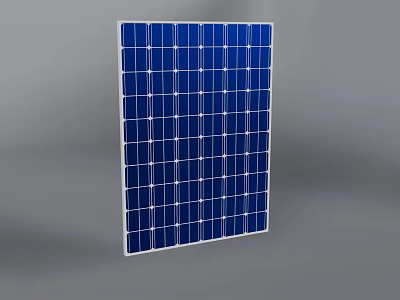 High Efficiency Industrial Solar Panel Equipment For Renewable Energy Power Generation 3d model