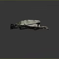 Wood and Stone Crafted Decorative Piece Featuring Natural Texture Details