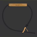 Modern Stylish Smart Bracelet With Blue Strap Copper Frame And Black Screen
