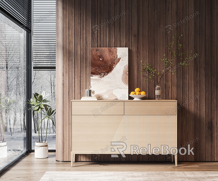 Quiet sideboard model