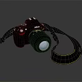 Nikon camera SLR camera card machine 3d model