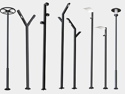 Modern street lamp outdoor lamp landscape lamp high pole lamp model