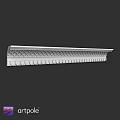 Decorative Architectural Component With Intricate Diamond Pattern And Detailed Texture