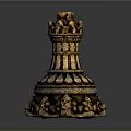 Intricate Sculpture Carving With Multi layered Ornate Base And Detailed Figures Animals Patterns