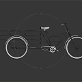 Practical Cargo Tricycle With Metal Frame Basket And Black Seat Design