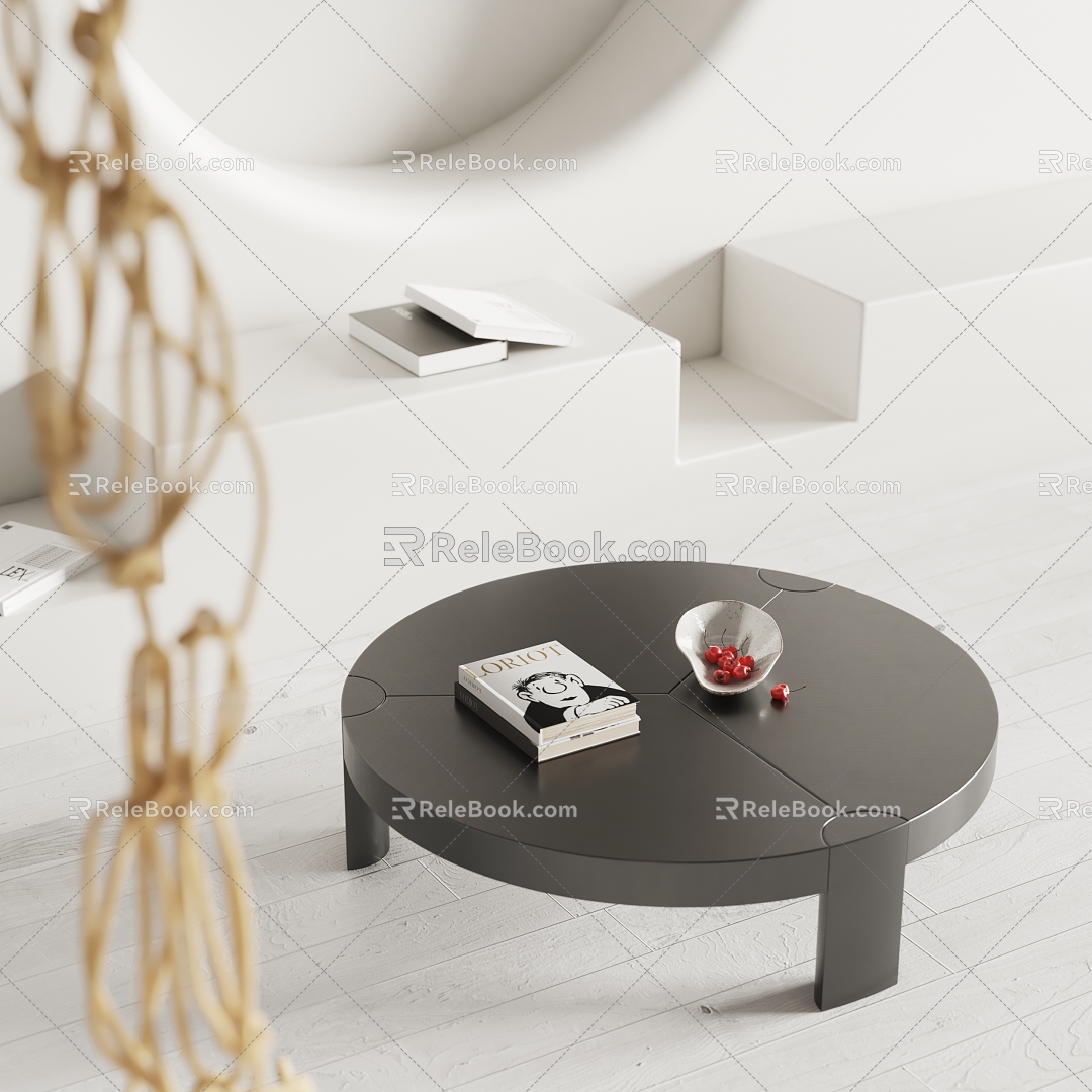 Modern coffee table 3d model