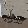 Nordic coffee table 3d model