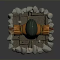Scarecrow Wizard Dummy Carto Virtual Character Virtual Character 3d model