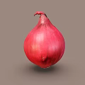 Fresh Red Onion With Vibrant Color And Firm Texture For Healthy Cooking