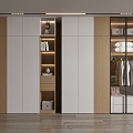 Modern wardrobe 3d model