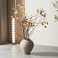 Quiet branches and tree branches 3d model