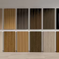 Stylish Wooden Wall Panels With Various Colors And Textures For Home Decor
