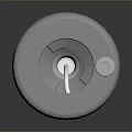 Durable FOV Hardware Tool with Bolt Circular Base and Threaded Design