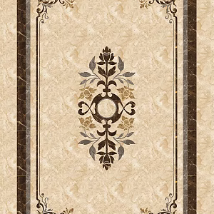 European-style floor tile, stone mosaic 3d model