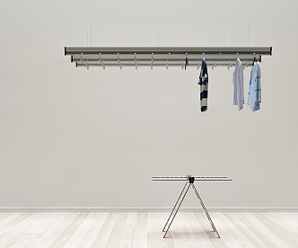 Modern drying rack 3d model