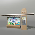 Modern Bus Shelter Structure With Eco City Digital Display Map And Seating