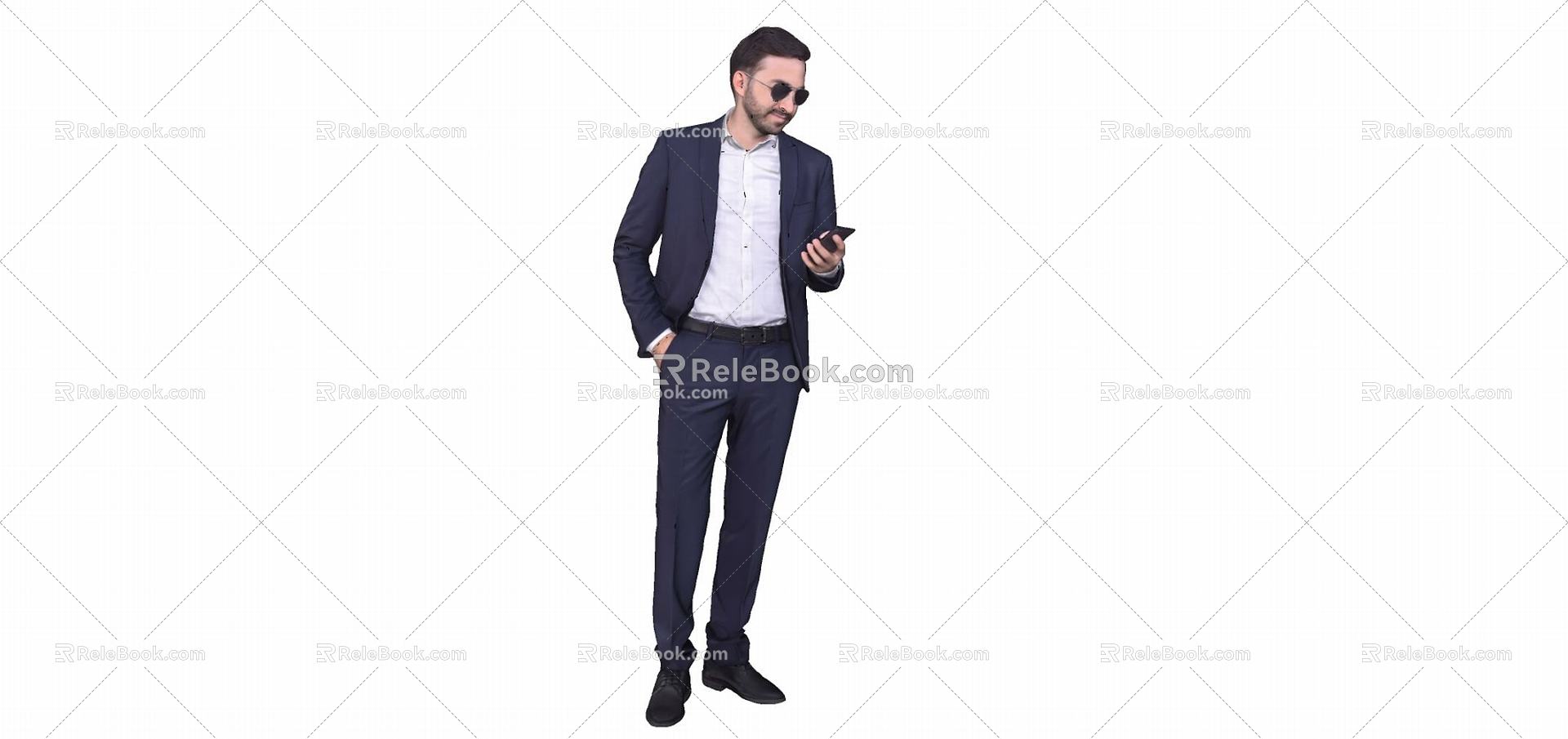 modern man 3d model