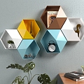 Modern wall hanging 3d model