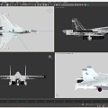 J-15 English J15 Chinese Nickname Flying Shark Fēishā English Flying Shark NATO Code 3d model