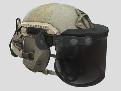 Helmet Tactical Helmet Hat 3d model