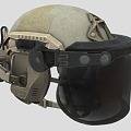 Helmet Tactical Helmet Hat 3d model