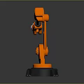 Modern Robot Arm Robot Arm Mechanical Arm Robot Arm Robot Head 3d model