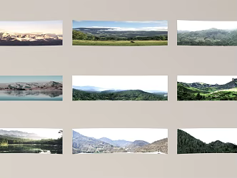 2D background forest background forest mountain range ball sky background forest perspective forest ring forest background 3d model