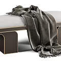 Modern combination sofa stool combination 3d model