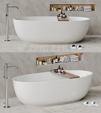 Modern Bathtub 3d model