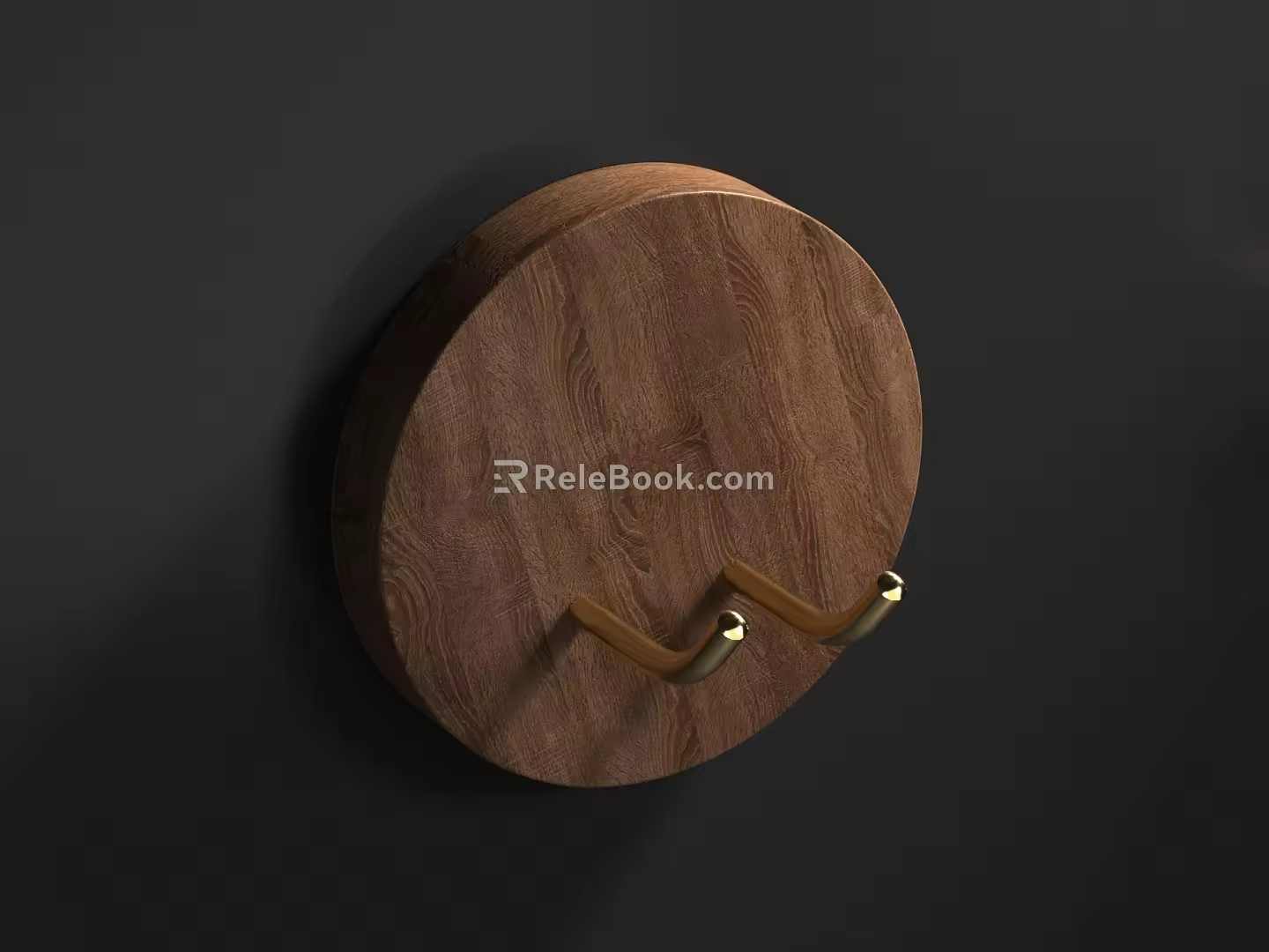 Modern Hook Coat Hook 3d model