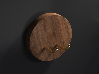 Modern Hook Coat Hook 3d model