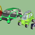 Colorful Electric Toy Cars With Various Mini Styles For Children's Play