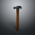 Hammer Horn Hammer Nail Rinker Hammer Rusty Hammer 3d model