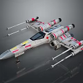 Futuristic Sci Fi Spaceship With Multiple Engines And Sleek Wings Design 3d model