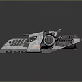 Modern Fighter Science Fiction Fighter Science Fiction Fighter Space Fighter 3d model