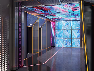 Shopping Mall Apartments Shopping Mall Rest Area Shopping Mall Elevator Hall Elevator Hall Internet Celebrating Elevator Hall 3d model