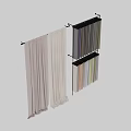 Wide Selection Of Curtain Fabrics In Various Colors For Home Interior Styling