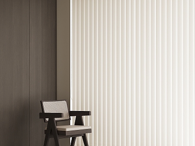 Modern dream curtain 3d model