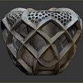 Modern Sculpture Totem Stone Carving Stone Carving Stone Totem 3d model