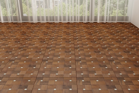 parquet wood floor 3d model