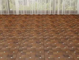 parquet wood floor 3d model