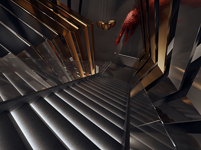 Modern KTV Aisle 3d model