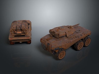 Light Tank Light Armored Tank Modern Tank World War II Tank World War I Tank Heavy Tank 3d model