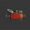 Modern detonator 3d model