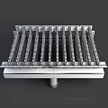 Heavy Duty Industrial Equipment Metal Grating with Sturdy Structure for Drainage Systems