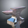 Sturdy Metal Blacksmith Anvil With Polished Surface And Traditional Design For Professional Metalworking Tasks