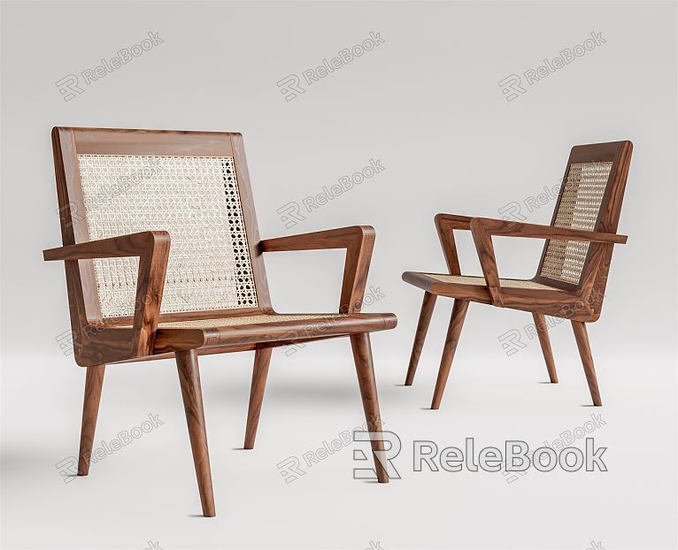 Quiet Single Chair Rattan Single Chair model